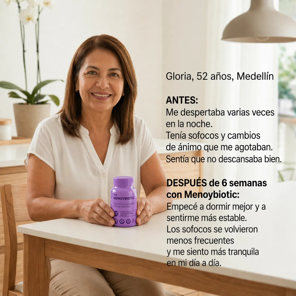 Duerme mejor, controla los sofocos y calma la irritabilidad durante la menopausia